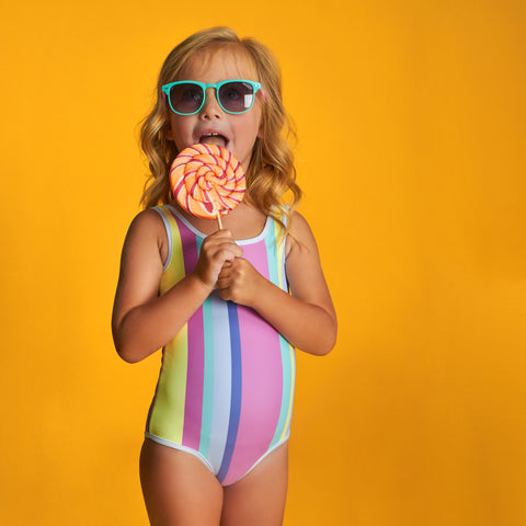 Wonka Rainbow Toddler Swimsuit