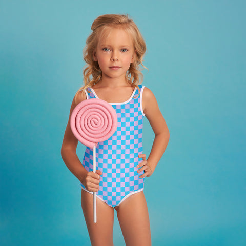 Candy Maze Kids Swimsuit